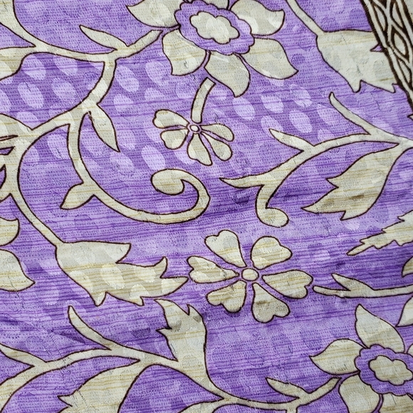 Darn Good Yarn Sari Silk Wrap Skirt Tea Goddess - Picture 14 of 16